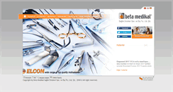 Desktop Screenshot of beta-medikal.com